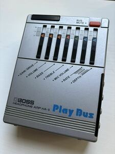 BOSS HEADPHONE AMP HA-5 Play Bus ボス ヘッドフォンアンプ ビンテージ 廃盤 生産完了品