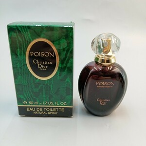 E　ChristianDior　ディオール　POISON　プワゾン　オードトワレ　内容量50ml