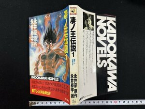 ｗ▼　凄ノ王伝説1　原作・永井豪　著・永井泰宇　昭和57年初版　角川書店　古書/ N-F03