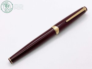 AK0607636　★ MONTBLANC モンブラン MEISTERSTUCK マイスターシュテュック No.12 万年筆 吸入式 ジャンク ゴールドカラー×ボルドー系