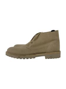 Clarks◆チャッカブーツ/Desert Rock GORE-TEX/26.5cm/CRM/スウェード/BEAMS別注