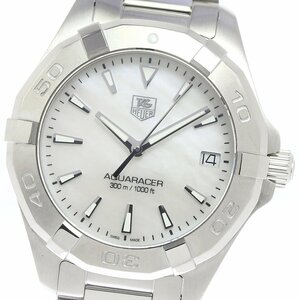 タグホイヤー TAG HEUER WAF1417 アクアレーサー デイト クォーツ レディース 良品 _807939