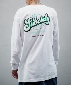 「Subciety」 長袖Tシャツ X-LARGE ホワイト メンズ