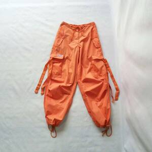 Made in India orange cargo UFO pant 90s インド製　蛍光　オレンジ　カーゴパンツ　vintage ヴィンテージ