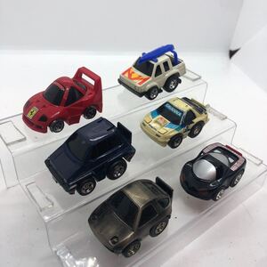 ⑦ フェラーリ F40 ダットサン シティ RX-7 ポルシェ 928 コルベット 等 日本製 チョロQ 大量 まとめ まとめて ジャンク ミニカー 1円〜