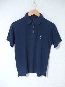 uniform experiment パイル素材 ネオビー ポロシャツ 半袖 ポロシャツ サイズ1 ネイビー ユニフォームエクスペリメント 2-0513S F86770