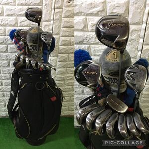 豪華必見☆Callaway☆キャロウェイ レガシー等 男性用ゴルフクラブセット☆ロイヤルコレクション製 キャディバッグ付