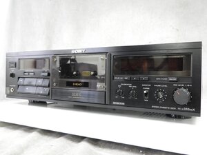 【J】SONY TC-K333ESX カセットデッキ ソニー 3006301