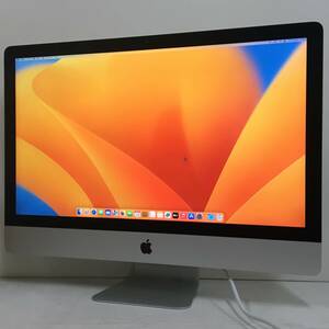 ☆【27インチ】Apple iMac (Retina 5K, 27-inch, 2017) A1419 Core i7(7700)/4.2GHz RAM:16GB/HDD:1TB,SSD:28GB Ventura 動作品 ※難あり