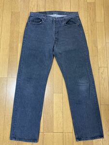 80s LEVIS 501 ブラック デニムパンツ W36 L32 リーバイス levi