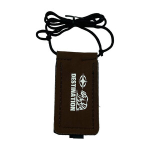 ディスティネーション(DESTINATION DS SURF)ネオプレーンキーストラップ自動車鍵入れNeoprene Key Strap/ブラウン　フィン FINデッキパッ