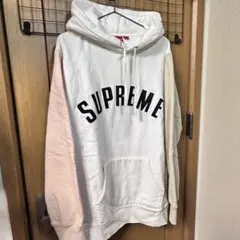 Supreme Color Block Arc Logo Hooded