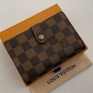 H1544【極美品】ルイヴィトンLOUIS VUITTON ヴィエノワ がま口折り財布 モノグラム　ウォレット メンズ レディース 