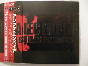 ◆CD◆ALEC EMPIRE／SQUEEZE THE TRIGGER◆アレック・エンパイア／ライオット・ビーツ◆ボーナスCD付き・帯有り国内盤