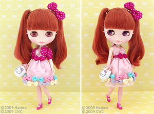 正規品 CWC 限定 ネオ ブライス リボネッタウィッシュ × ハロー キティ 新品 CWC Limited Hello Kitty Neo Blythe Ribbonetta Wish doll