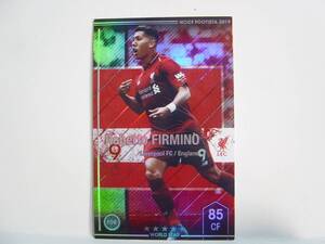 WCCF FOOTISTA 2019 ロベルト・フィルミーノ　Roberto Firmino 1991 Brazil　Liverpool FC 18-19 World Star　3-5R