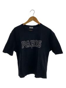 Dior HOMME◆18AW/PARIS BEE/Tシャツ/XL/コットン/BLK