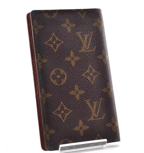 Louis Vuitton LV ルイヴィトン モノグラム 長財布 ロングウォレット レザー 革 ブラウン 茶色 総柄 柄あり 正規品 X6020