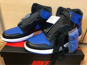 26 完全DEAD 国内正規品 NIKE AIR JORDAN 1 RETRO HIGH OG ROYAL ジョーダン ブラックｘブルー BLED AIR JORDAN 1 85 VARSITY RED ロイヤル