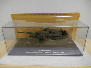 1/72 コンバットタンクコレクション 100 M1A1HA エイブラムズ アメリカ陸軍 第1機甲師団 ドイツ 2005年 デアゴスティーニ IXO イクソ