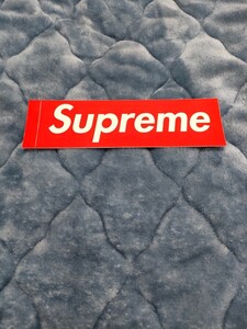 【新品】 SUPREME シュプリーム BOX LOGO STICKER ステッカー ボックスロゴ RED 赤色 新品未使用