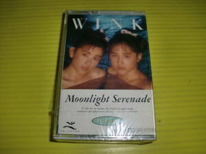 【カセットテープ】新品未開封!!　Wink/ウィンク 『Moonlight Serenade』 デッドストック品　当時物/レア!!希少!!　送料180円～