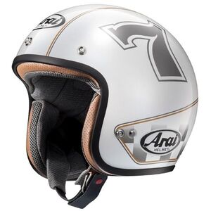 Arai　ジェットヘルメット　CLASSIC　MOD　クラシックモッド　CAFE RACER　カフェレーサー ホワイト　L　59-60ｃｍ