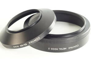 131『キレイ』CONTAX 55／ 86 RING コンタックス リング METAL HOOD 2 86mm コンタックス メタルフード