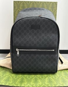 GUCCI グッチ リュックサック レザー 本革 GG A4