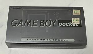 任天堂 Nintendo ニンテンドーゲームボーイポケット ブラック game boy Pocket 新品未使用品　訳あり