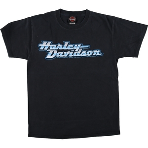 古着 ハーレーダビッドソン Harley-Davidson Hanes ヘインズ モーターサイクル バイクTシャツ メンズM相当 /eaa437116