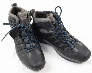 ●定価35000円Clarksクラークスアウトベントミッドメンズブーツ Outvent Mid(UK8.5(26.5～27.0),黒,26107970,WeatherProof)未使用