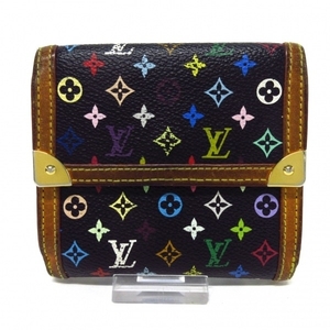 ルイヴィトン LOUIS VUITTON Wホック財布 M92984 ポルト モネ・ビエ カルト クレディ ノワール イニシャル刻印 TH2038 財布 マルチカラー