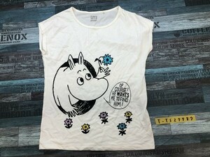 UT UNIQLO ユニクロ × MOOMIN ムーミン レディース プリント Tシャツ M アイボリー