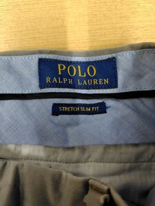 定番アイテム●POLORALPHLAUREN●チノパン●ストレッチスリムフィット●グレー●ポロラルフローレン●BROOKSBROTHERS●JPRESS