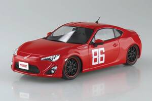 アオシマ 1/24 MFゴースト No.1 片桐 夏向 ZN6 TOYOTA 86 第1巻 小田原パイクスピーク仕様 1/24スケール プラモデル 