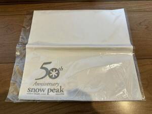 【未使用品】レア！ snow peak スノーピーク 50周年記念 風呂敷 ノベルティ 非売品