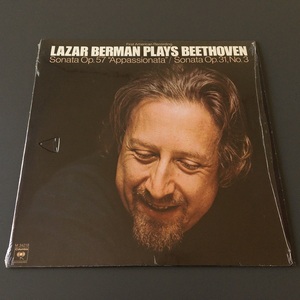 [k37]/ 米盤 LP /『Lazar Berman Plays Beethoven / ベートーヴェン ピアノソナタ 第23番「熱情」 第18番 /ラザール・ベルマン』/ M 34218