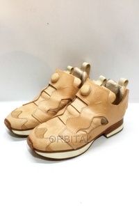 代官山)エンダースキーマ Hender Scheme Reebok Insta Pump Fury オマージュ ポンプフューリー ヌメ革 レザースニーカー サイズ2