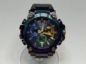 定価176,000円 新品同様 CASIO G-SHOCK MT-G 散光星曇モチーフ 電波ソーラー腕時計 MTG-B3000DN-1AJR ブラック文字盤 ラバーベルト メンズ