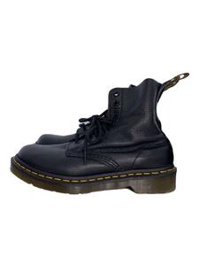 Dr.Martens◆レースアップブーツ/13512/イエローステッチ/ブラック/UK4