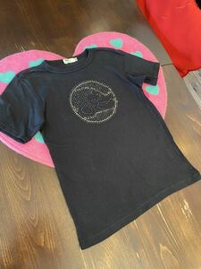 値下げ◆wask◆ワスク◆ラインストーンがかっこいい半袖Tシャツ ◆ 140cm