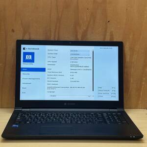 BIOS確認済み◆東芝 dynabook B65/HU◆Core i5-1135G7◆メモリ8GB◆SSD256GB◆DVD