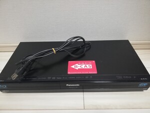 【動作品】Panasonic 500GB 2チューナー ブルーレイレコーダー ブラック DIGA DMR-BWT1100K