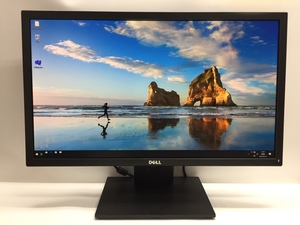 フルHD 23.8インチ DELL E2417Hb ワイドLED液晶モニター LEDバックライト入力端子 VGA /Displayport　