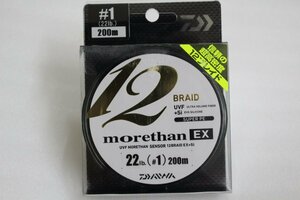 ◎ ダイワ モアザンセンサー 12ブレイドEX+Si 1号 200ｍ【未使用品】◎