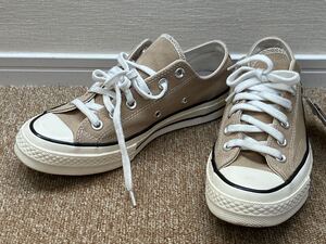 J016☆送料無料☆美品 CONVERSE/コンバース『168505C 24.0cm』ALL STAR/オールスター チャックテイラー ローカット キャンバス 中古品