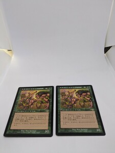 MTG　【JP】《スカイシュラウドの密猟者/Skyshroud Poacher》[NEM] 緑R　２枚