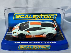 SCALEXTRIC( スケーレックストリック)製　　スロットカー　ランボルギーニ　ガヤルド　GT 1/32