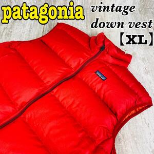 【極希少品】patagonia パタゴニア　ダウンベスト　2004年　【XL】